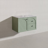 Lukka 750mm Chester Federation Wall Hung PVC Vanity Variant Colour Available