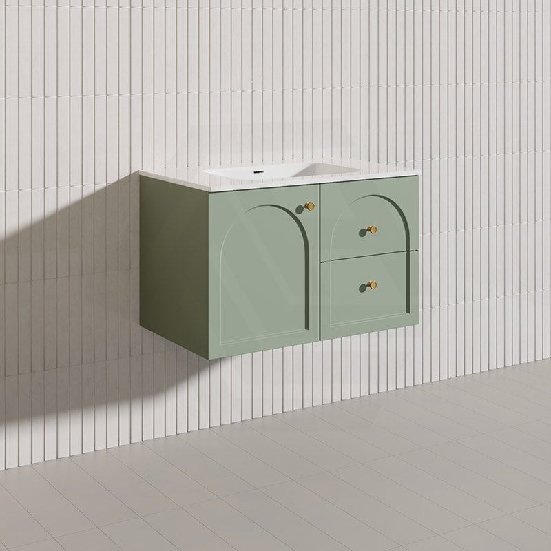 Lukka 750mm Chester Federation Wall Hung PVC Vanity Variant Colour Available