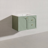 Lukka 750mm Chester Federation Wall Hung PVC Vanity Variant Colour Available