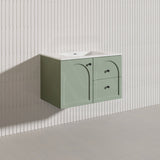 Lukka 750mm Chester Federation Wall Hung PVC Vanity Variant Colour Available