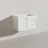 Lukka 750mm Chester Federation Wall Hung PVC Vanity Variant Colour Available