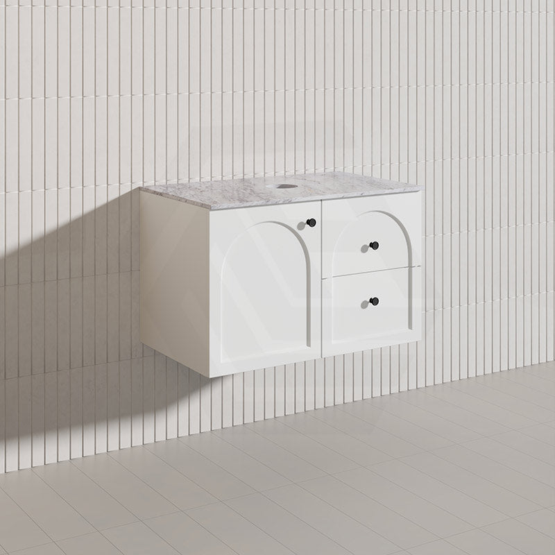 Lukka 750mm Chester Federation Wall Hung PVC Vanity Variant Colour Available