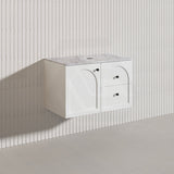 Lukka 750mm Chester Federation Wall Hung PVC Vanity Variant Colour Available