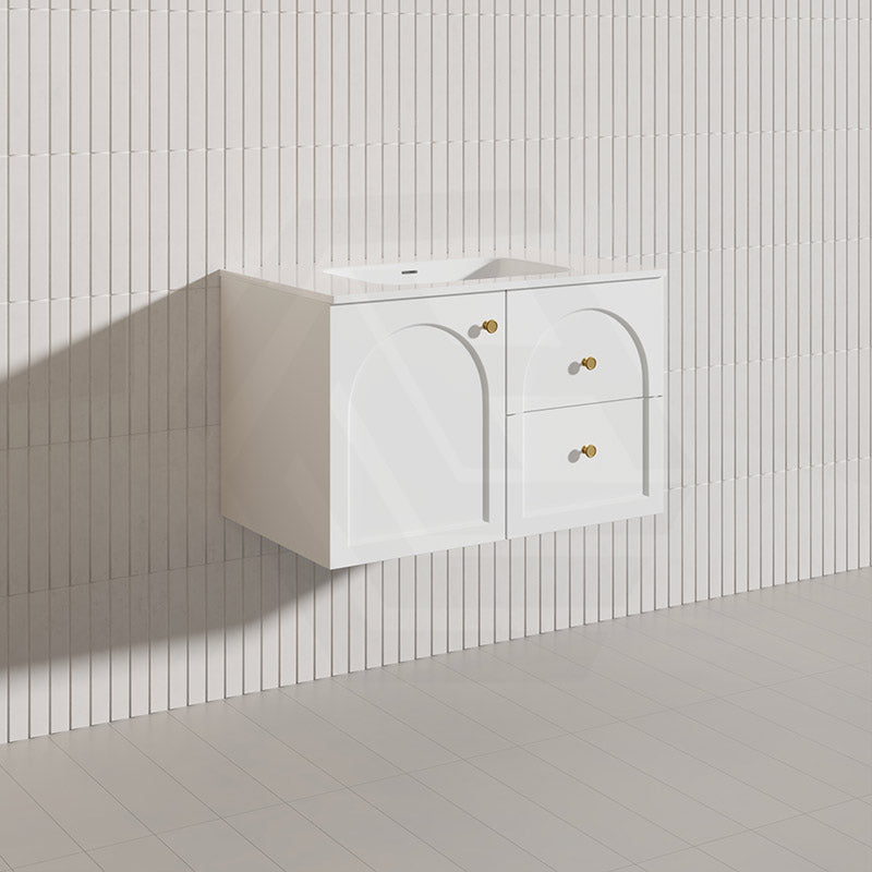 Lukka 750mm Chester Federation Wall Hung PVC Vanity Variant Colour Available