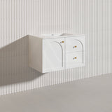 Lukka 750mm Chester Federation Wall Hung PVC Vanity Variant Colour Available