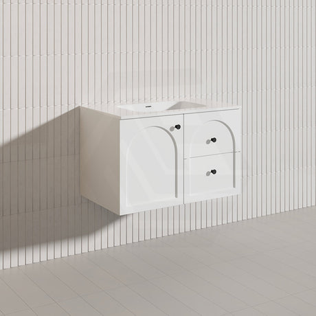 Lukka 750mm Chester Federation Wall Hung PVC Vanity Variant Colour Available