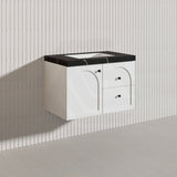 Lukka 750mm Chester Federation Wall Hung PVC Vanity Variant Colour Available