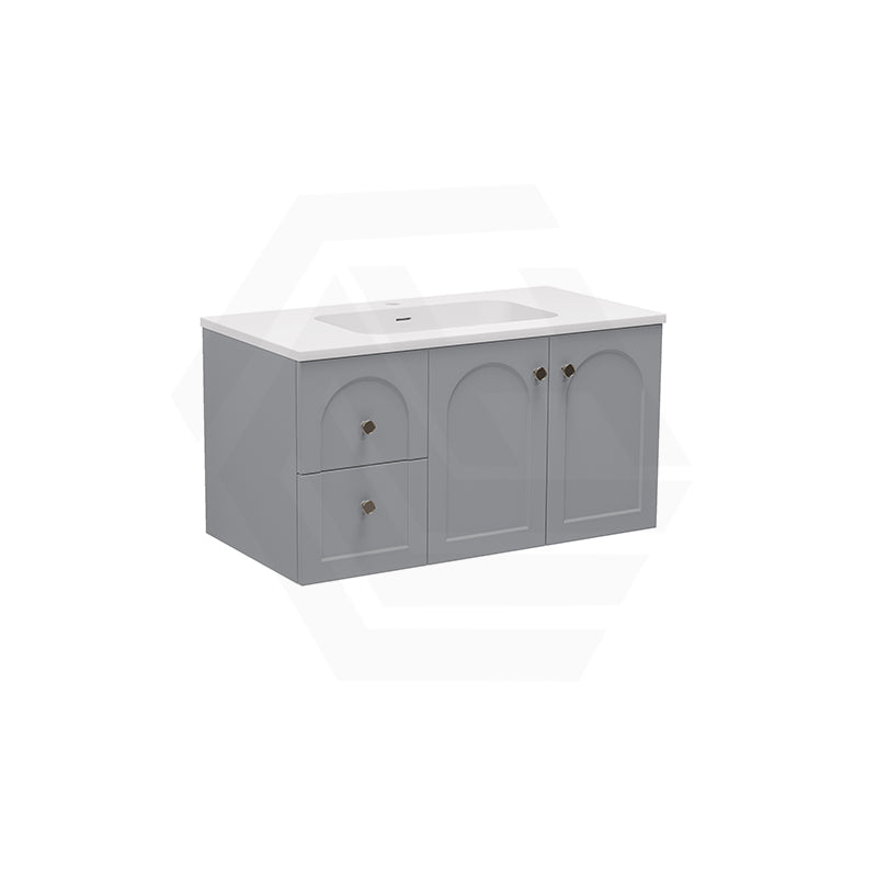 Lukka 600-1500mm Chester Federation Wall Hung PVC Vanity Variant Colour Available