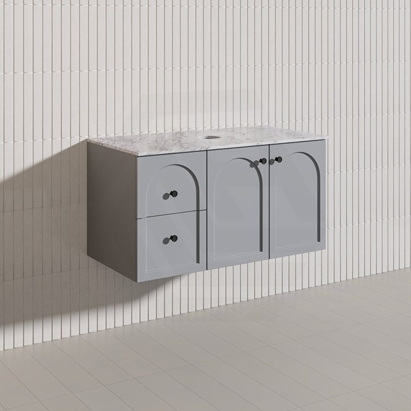 Lukka 900mm Chester Federation Wall Hung PVC Vanity Variant Colour Available