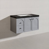 Lukka 900mm Chester Federation Wall Hung PVC Vanity Variant Colour Available