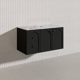 Lukka 900mm Chester Federation Wall Hung PVC Vanity Variant Colour Available