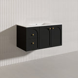 Lukka 900mm Chester Federation Wall Hung PVC Vanity Variant Colour Available