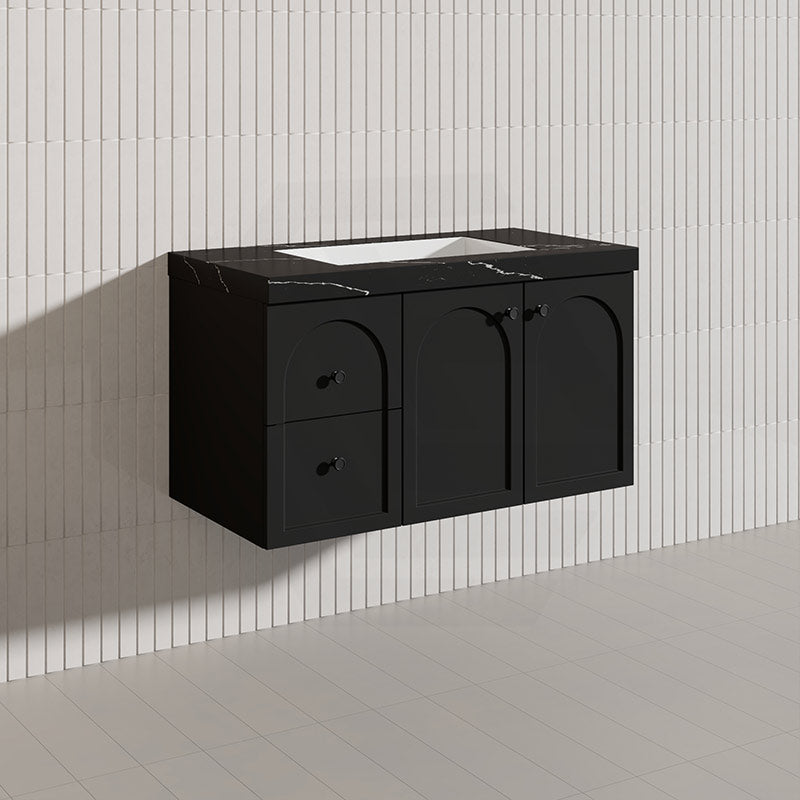 Lukka 900mm Chester Federation Wall Hung PVC Vanity Variant Colour Available