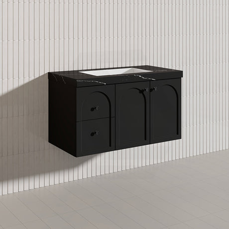 Lukka 900mm Chester Federation Wall Hung PVC Vanity Variant Colour Available