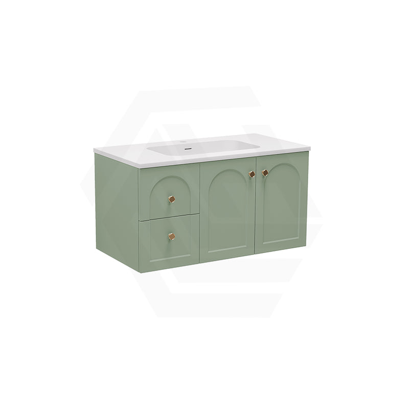 Lukka 600-1500mm Chester Federation Wall Hung PVC Vanity Variant Colour Available