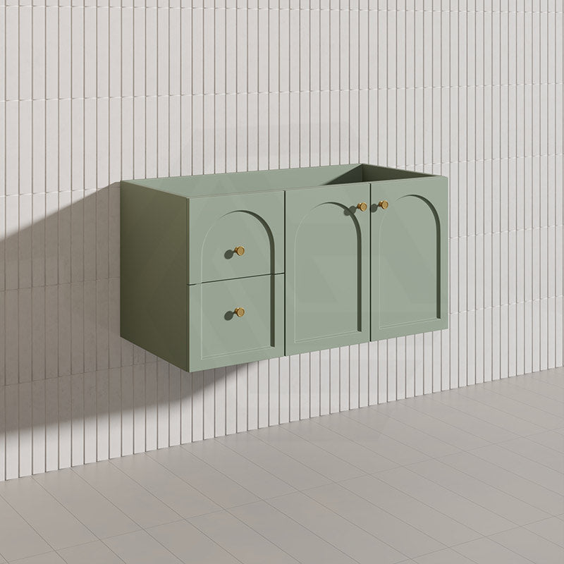 Lukka 900mm Chester Federation Wall Hung PVC Vanity Variant Colour Available