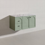 Lukka 900mm Chester Federation Wall Hung PVC Vanity Variant Colour Available