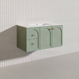 Lukka 900mm Chester Federation Wall Hung PVC Vanity Variant Colour Available
