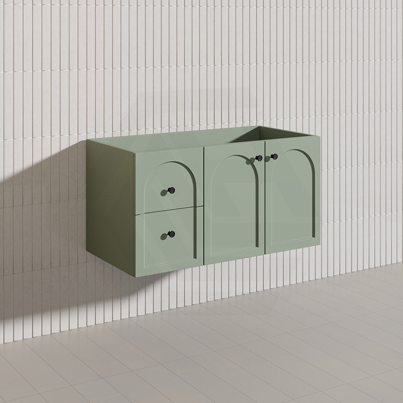 Lukka 900mm Chester Federation Wall Hung PVC Vanity Variant Colour Available