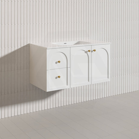 Lukka 900mm Chester Federation Wall Hung PVC Vanity Variant Colour Available