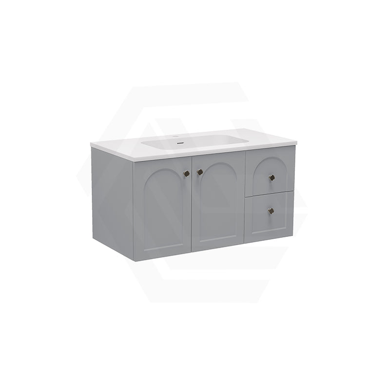 Lukka 600-1500mm Chester Federation Wall Hung PVC Vanity Variant Colour Available
