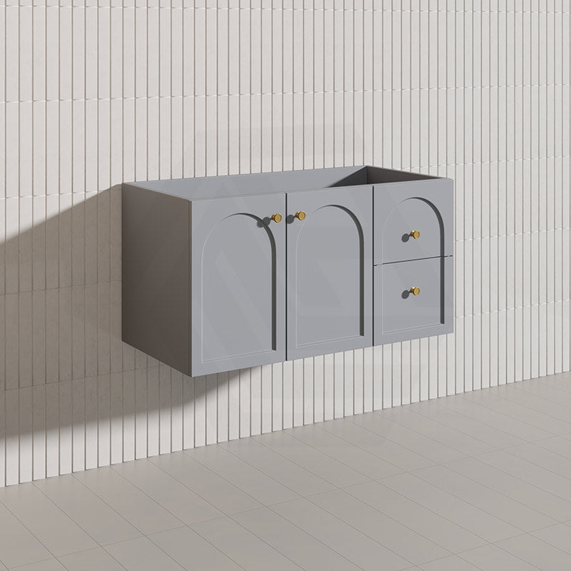 Lukka 900mm Chester Federation Wall Hung PVC Vanity Variant Colour Available