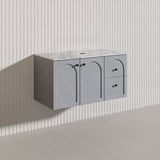 Lukka 900mm Chester Federation Wall Hung PVC Vanity Variant Colour Available