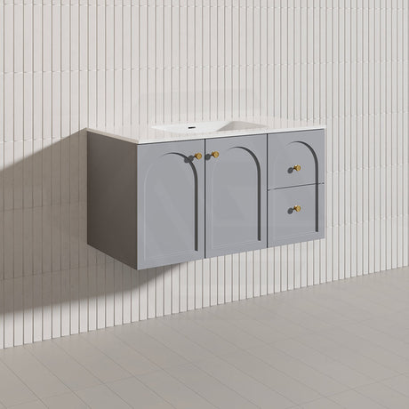 Lukka 900mm Chester Federation Wall Hung PVC Vanity Variant Colour Available