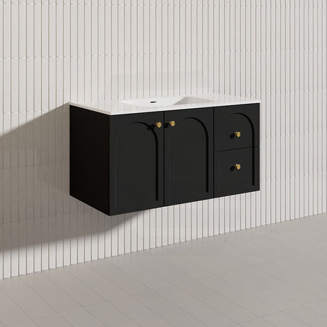 Lukka 900mm Chester Federation Wall Hung PVC Vanity Variant Colour Available