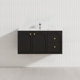 Lukka 900mm Chester Federation Wall Hung PVC Vanity Variant Colour Available