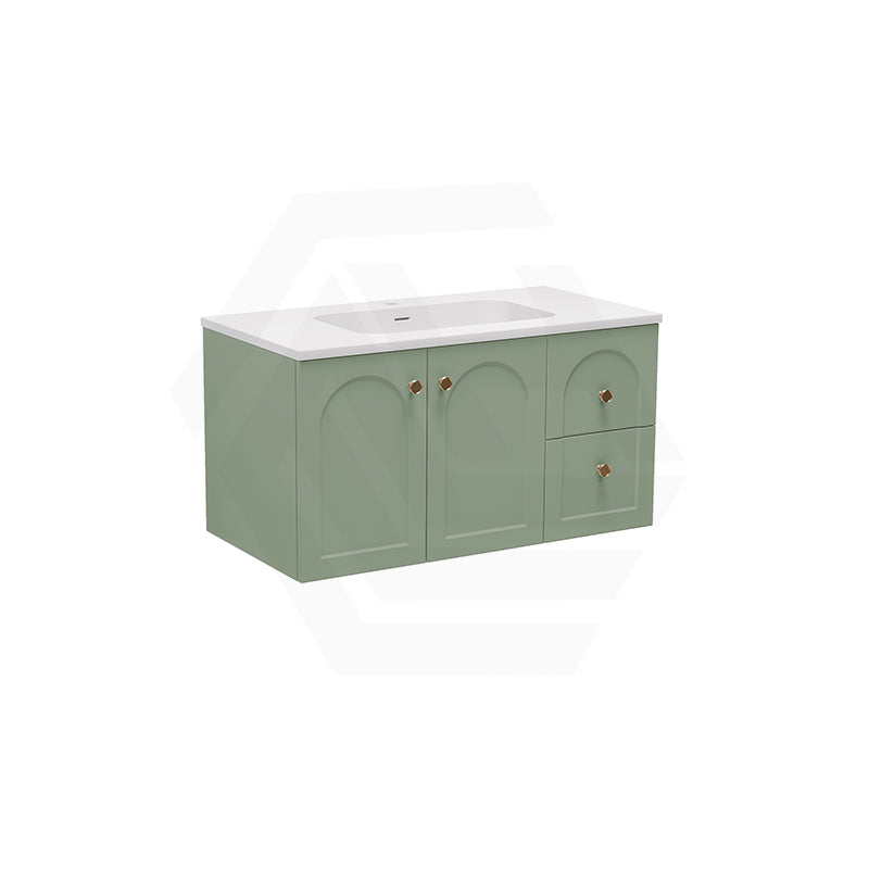 Lukka 600-1500mm Chester Federation Wall Hung PVC Vanity Variant Colour Available