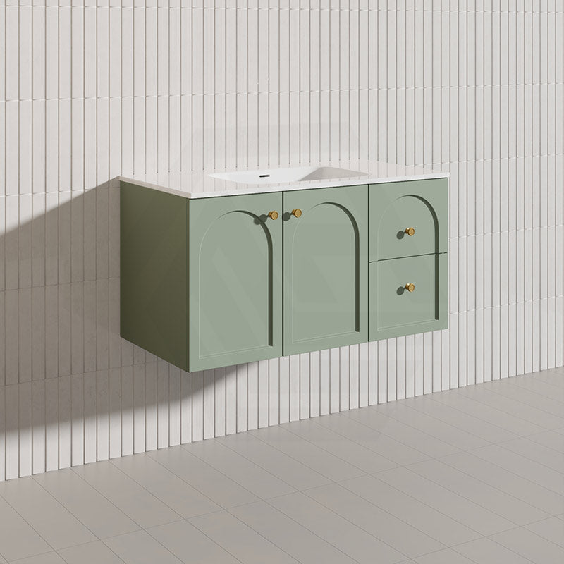 Lukka 900mm Chester Federation Wall Hung PVC Vanity Variant Colour Available