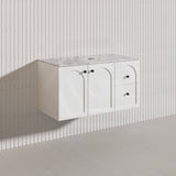 Lukka 900mm Chester Federation Wall Hung PVC Vanity Variant Colour Available