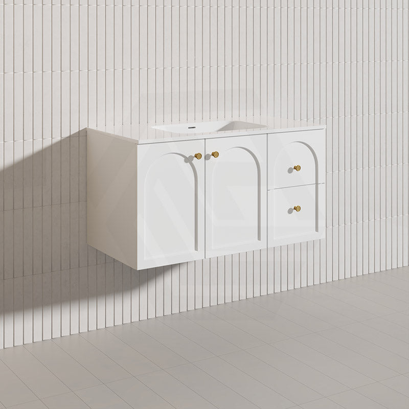 Lukka 900mm Chester Federation Wall Hung PVC Vanity Variant Colour Available