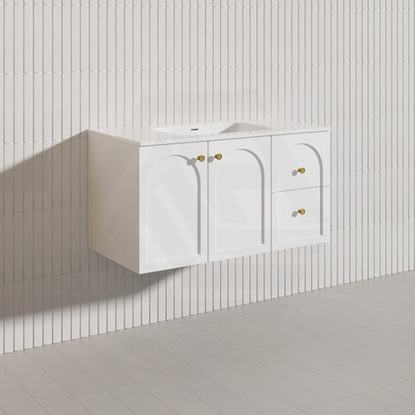 Lukka 900mm Chester Federation Wall Hung PVC Vanity Variant Colour Available