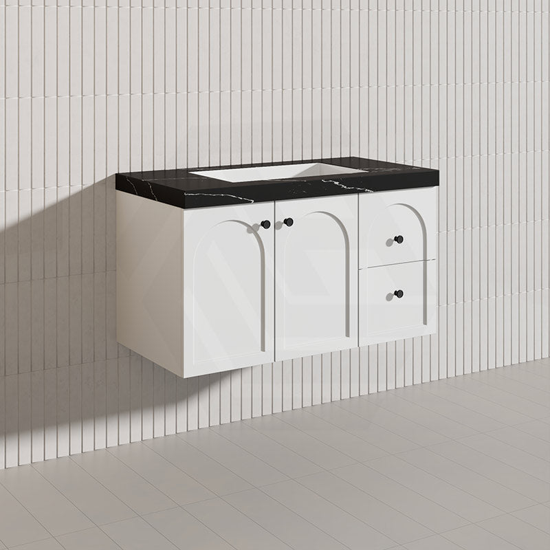Lukka 900mm Chester Federation Wall Hung PVC Vanity Variant Colour Available