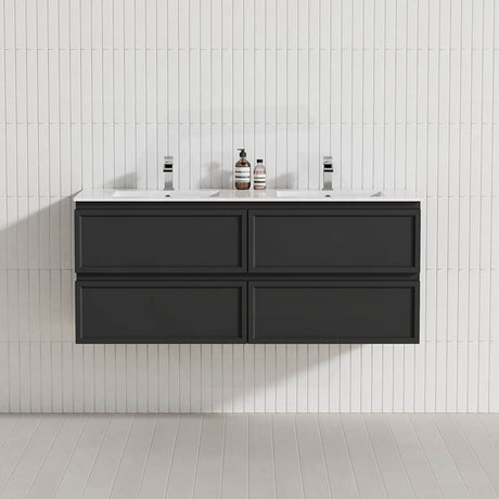Lukka 600-1500mm New Hamilton Federation Slim Wall Hung PVC Vanity Variant Colour Available