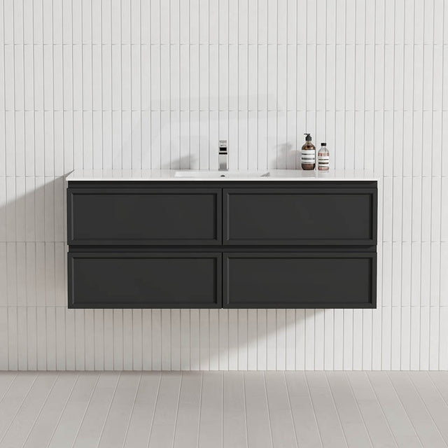 Lukka 600-1500mm New Hamilton Federation Slim Wall Hung PVC Vanity Variant Colour Available