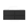 Lukka 600-1500mm New Hamilton Federation Slim Wall Hung PVC Vanity Variant Colour Available