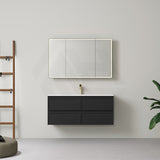 Lukka 600-1500mm New Hamilton Federation Slim Wall Hung PVC Vanity Variant Colour Available