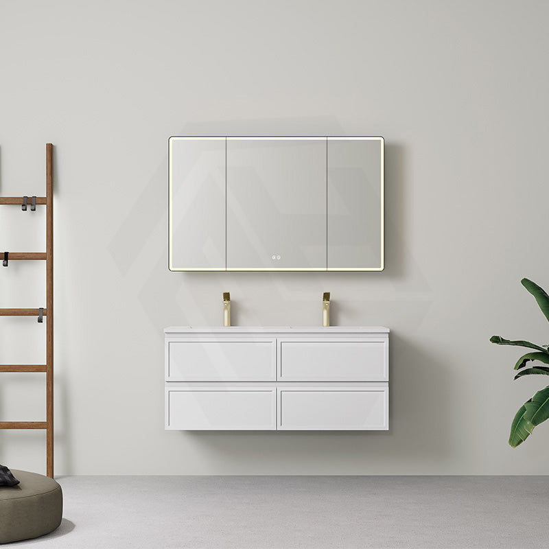 Lukka 600-1500mm New Hamilton Federation Slim Wall Hung PVC Vanity Variant Colour Available