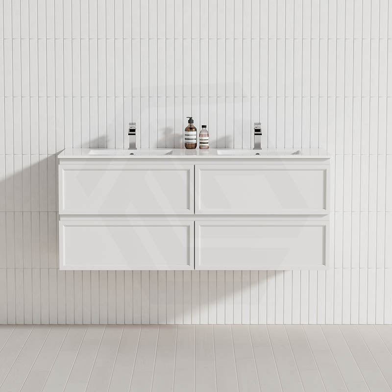 Lukka 600-1500mm New Hamilton Federation Slim Wall Hung PVC Vanity Variant Colour Available