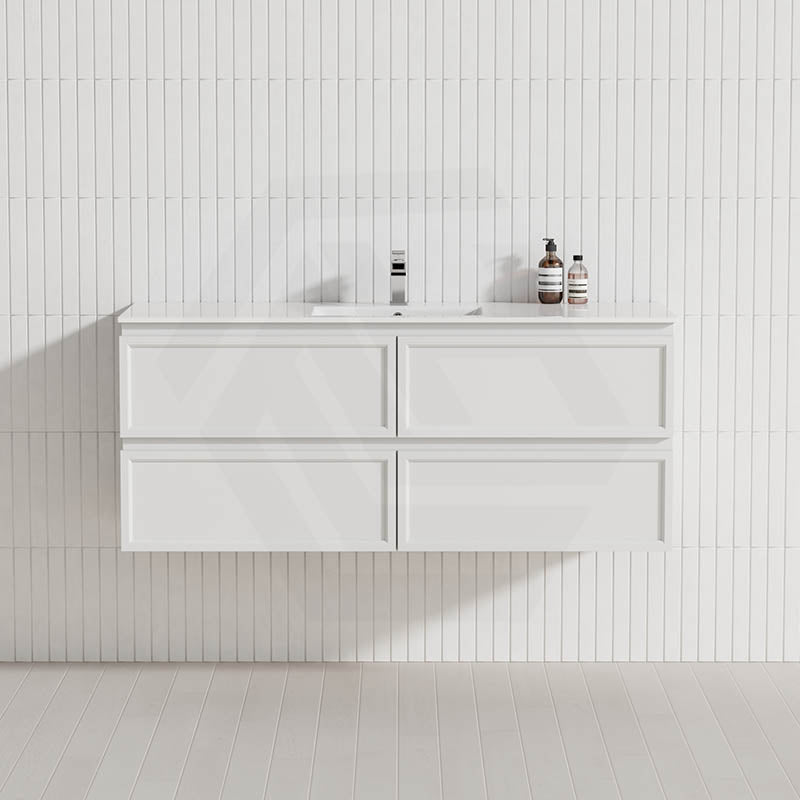 Lukka 600-1500mm New Hamilton Federation Slim Wall Hung PVC Vanity Variant Colour Available