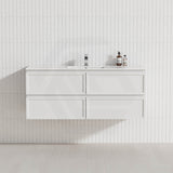 Lukka 600-1500mm New Hamilton Federation Slim Wall Hung PVC Vanity Variant Colour Available