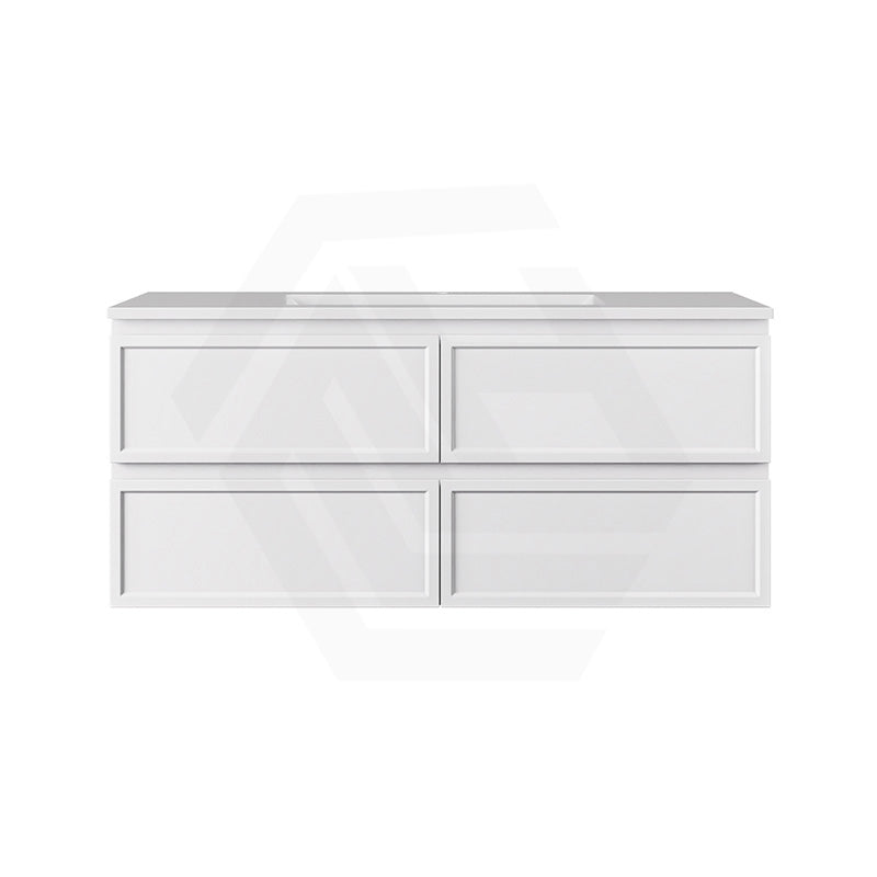 Lukka 600-1500mm New Hamilton Federation Slim Wall Hung PVC Vanity Variant Colour Available