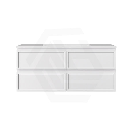 Lukka 600-1500mm New Hamilton Federation Slim Wall Hung PVC Vanity Variant Colour Available