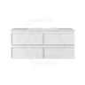 Lukka 600-1500mm New Hamilton Federation Slim Wall Hung PVC Vanity Variant Colour Available