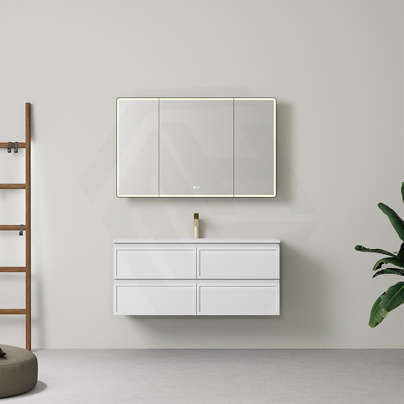 Lukka 600-1500mm New Hamilton Federation Slim Wall Hung PVC Vanity Variant Colour Available