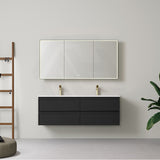 Lukka 600-1500mm New Hamilton Federation Slim Wall Hung PVC Vanity Variant Colour Available