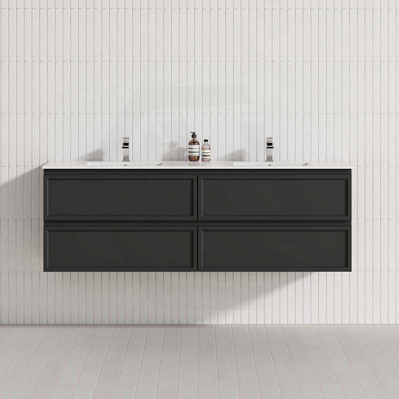 Lukka 600-1500mm New Hamilton Federation Slim Wall Hung PVC Vanity Variant Colour Available